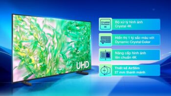 Smart Tivi Crystal UHD Samsung 4K 55 inch UA55DU8000