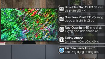 Smart Tivi Neo QLED Samsung AI 4K 55 inch QA55QN90B
